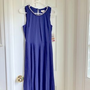 Maison Jules pleated skirt dress